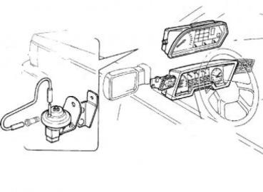 Vacuum valve instrument panel (82393665), FIAT / Lancia original